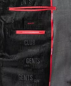 CG Anzug 50/102S1/423712+433063+441013/81 Slim Fit, Schurwolle Super100, Dunkelgrau gemustert, Grau -Anzüge & Westen Geschäft 261577 norm7