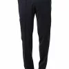 Carl Gross Hose Steve 00/001N0/338323/63 Modern Fit, Schurwolle LANIFICIO FLLI CERRUTI, Nachtblau -Anzüge & Westen Geschäft 268567 norm