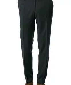 Carl Gross Hose Steve 00/001N0/338323/83 Modern Fit, Schurwolle LANIFICIO FLLI CERRUTI, Anthrazit meliert, Anthrazit