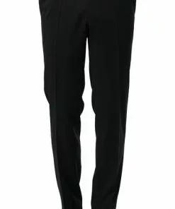 Carl Gross Hose Steve 00/001N0/338323/90 Modern Fit, Schurwolle LANIFICIO FLLI CERRUTI, Schwarz