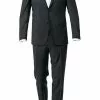 Carl Gross Anzug 00/001N0/324972+338323/83 Modern Fit, Schurwolle LANIFICIO FLLI CERRUTI, Anthrazit meliert, Anthrazit -Anzüge & Westen Geschäft 268571 norm