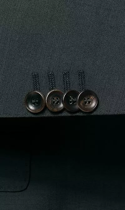 Carl Gross Anzug 00/001N0/324972+338323/83 Modern Fit, Schurwolle LANIFICIO FLLI CERRUTI, Anthrazit meliert, Anthrazit 6 Carl Gross Anzug 00/001N0/324972+338323/83 Modern Fit, Schurwolle LANIFICIO FLLI CERRUTI, Anthrazit meliert, Anthrazit – Bild 4