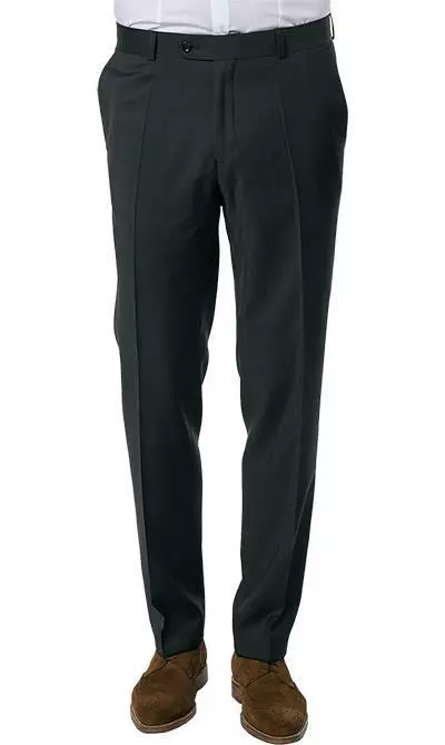 Carl Gross Anzug 00/001N0/324972+338323/83 Modern Fit, Schurwolle LANIFICIO FLLI CERRUTI, Anthrazit meliert, Anthrazit 8 Carl Gross Anzug 00/001N0/324972+338323/83 Modern Fit, Schurwolle LANIFICIO FLLI CERRUTI, Anthrazit meliert, Anthrazit – Bild 6