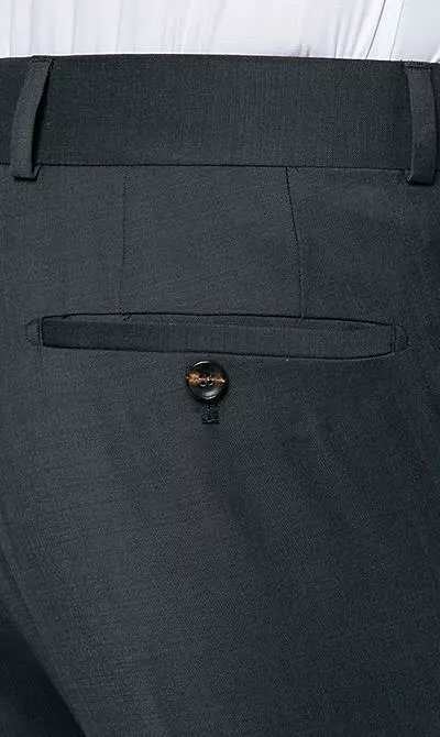 Carl Gross Anzug 00/001N0/324972+338323/83 Modern Fit, Schurwolle LANIFICIO FLLI CERRUTI, Anthrazit meliert, Anthrazit 11 Carl Gross Anzug 00/001N0/324972+338323/83 Modern Fit, Schurwolle LANIFICIO FLLI CERRUTI, Anthrazit meliert, Anthrazit – Bild 9