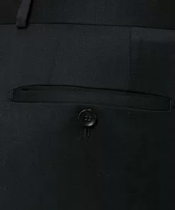 Carl Gross Anzug 00/001N0/324972+338323/90 Modern Fit, Schurwolle LANIFICIO FLLI CERRUTI, Schwarz -Anzüge & Westen Geschäft 268572 norm9