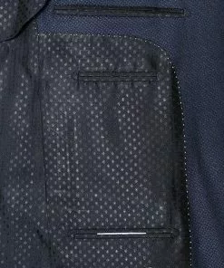 Carl Gross Anzug 60/048N1/324972+338323/63 Modern Fit, Schurwolle GUABELLO, Dunkelblau gemustert, Dunkelblau -Anzüge & Westen Geschäft 268579 norm5