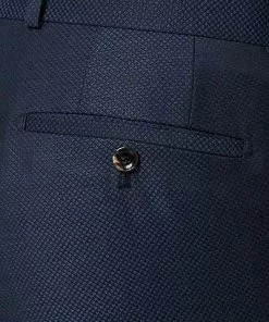 Carl Gross Anzug 60/048N1/324972+338323/63 Modern Fit, Schurwolle GUABELLO, Dunkelblau gemustert, Dunkelblau -Anzüge & Westen Geschäft 268579 norm9