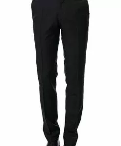 Wilvorst Smokinghose schwarz 471201/10/724 Wolle-Mohair