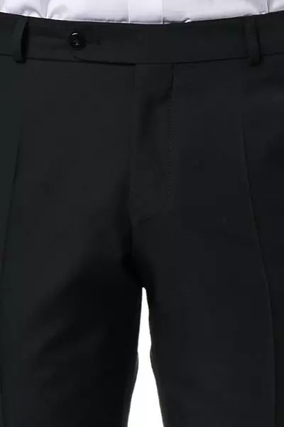 Wilvorst Smokinghose schwarz 471201/10/724 Wolle-Mohair 4 Wilvorst Smokinghose schwarz 471201/10/724 Wolle-Mohair – Bild 2