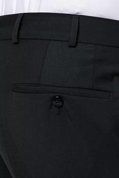 Wilvorst Smokinghose schwarz 471201/10/724 Wolle-Mohair 6 Wilvorst Smokinghose schwarz 471201/10/724 Wolle-Mohair – Bild 4