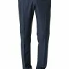 Wilvorst Smokinghose blau 471201/33/724 Woll-Mohair, Nachtblau