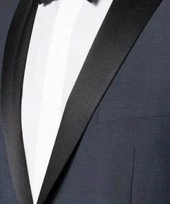 Wilvorst Smoking blau 471201/33/13661/2+724 Wolle-Mohair, Nachtblau meliert -Anzüge & Westen Geschäft 269007 norm3