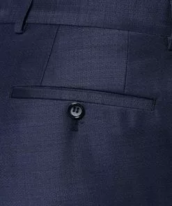 ROY ROBSON Hose 5015/0340/018 Regular Fit, Schurwolle, Mittelblau meliert, Mittelbau -Anzüge & Westen Geschäft 269808 norm4