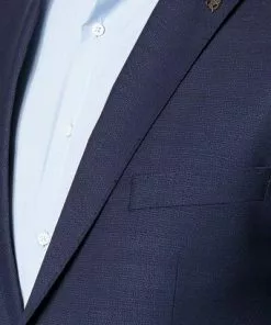 ROY ROBSON Anzug 515/352+34/18 Regular Fit, Schurwolle, Mittelblau gemustert, Mittelbau -Anzüge & Westen Geschäft 269810 norm3