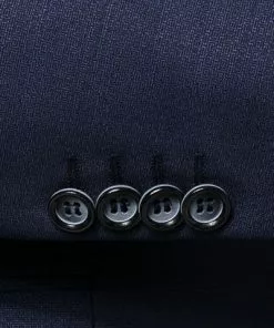 ROY ROBSON Anzug 515/352+34/18 Regular Fit, Schurwolle, Mittelblau gemustert, Mittelbau -Anzüge & Westen Geschäft 269810 norm4