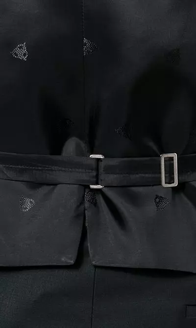 ROY ROBSON Weste S05050381704100/A001 Slim Fit, Schurwollw, Schwarz 4 ROY ROBSON Weste S05050381704100/A001 Slim Fit, Schurwollw, Schwarz – Bild 2