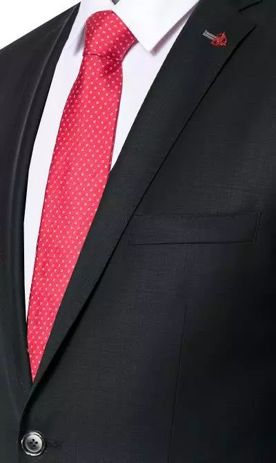 ROY ROBSON Anzug S00050381694700+295400/A001 Slim Fit, Schurwolle, Schwarz 5 ROY ROBSON Anzug S00050381694700+295400/A001 Slim Fit, Schurwolle, Schwarz – Bild 3