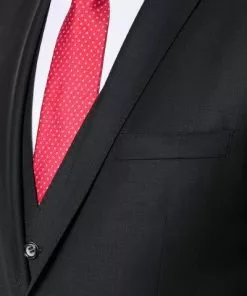 ROY ROBSON ROY R. Anzug S00050381694700+295400+704100/A001 Anzug mit Weste, Slim Fit, Schurwolle, Schwarz -Anzüge & Westen Geschäft 269827 norm3