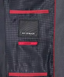 ROY ROBSON ROY R. Anzug S00050381694700+295400+704100/A020 Anzug mit Weste, Slim Fit, Schurwolle, Mittelgrau meliert, Grau -Anzüge & Westen Geschäft 269832 norm5