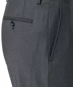 ROY ROBSON ROY R. Anzug S00050381694700+295400+704100/A020 Anzug mit Weste, Slim Fit, Schurwolle, Mittelgrau meliert, Grau -Anzüge & Westen Geschäft 269832 norm9