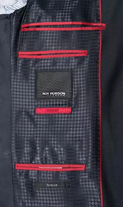ROY ROBSON ROY R. Anzug S00050381694700+295400+704100/A401 Anzug mit Weste, Slim Fit, Schurwoll-Stretch, Nachtblau 7 ROY ROBSON ROY R. Anzug S00050381694700+295400+704100/A401 Anzug mit Weste, Slim Fit, Schurwoll-Stretch, Nachtblau – Bild 5