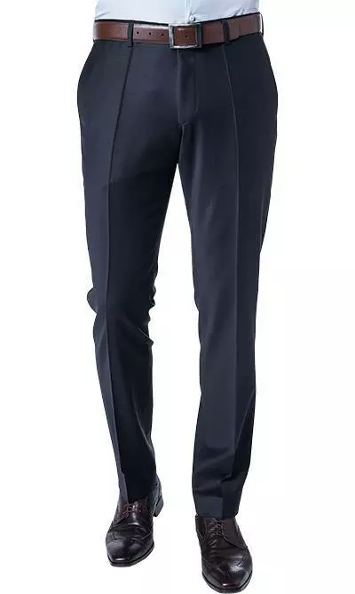 ROY ROBSON ROY R. Anzug S00050381694700+295400+704100/A401 Anzug mit Weste, Slim Fit, Schurwoll-Stretch, Nachtblau 9 ROY ROBSON ROY R. Anzug S00050381694700+295400+704100/A401 Anzug mit Weste, Slim Fit, Schurwoll-Stretch, Nachtblau – Bild 7