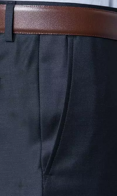 ROY ROBSON ROY R. Anzug S00050381694700+295400+704100/A401 Anzug mit Weste, Slim Fit, Schurwoll-Stretch, Nachtblau 10 ROY ROBSON ROY R. Anzug S00050381694700+295400+704100/A401 Anzug mit Weste, Slim Fit, Schurwoll-Stretch, Nachtblau – Bild 8