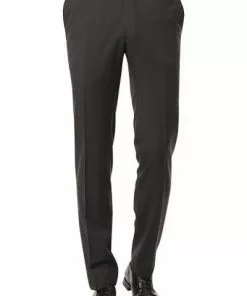 Daniel Hechter Hose 40250/100103/990 Modern Fit, Schurwolle Super120 GUABELLO, Schwarz meliert, Black