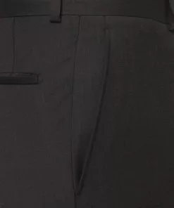 Daniel Hechter Hose 40250/100103/990 Modern Fit, Schurwolle Super120 GUABELLO, Schwarz meliert, Black -Anzüge & Westen Geschäft 270185 norm3