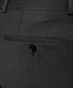 Daniel Hechter Hose 40250/100103/990 Modern Fit, Schurwolle Super120 GUABELLO, Schwarz meliert, Black -Anzüge & Westen Geschäft 270185 norm4