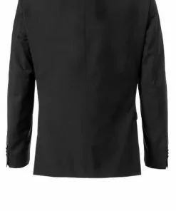 Daniel Hechter Anzug 40200/100103+40250/990 Modern Fit, Schurwolle Super120 GUABELLO, Schwarz meliert, Black -Anzüge & Westen Geschäft 270193 norm3