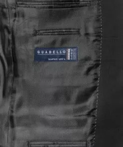 Daniel Hechter Anzug 40200/100103+40250/990 Modern Fit, Schurwolle Super120 GUABELLO, Schwarz meliert, Black -Anzüge & Westen Geschäft 270193 norm5