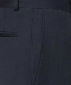 Daniel Hechter Hose 40250/100103/670 Modern Fit, Schurwolle Super120 GUABELLO, Nachtblau, Dark blue -Anzüge & Westen Geschäft 270198 norm3