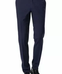 Daniel Hechter Hose 40150/100102/670 Schurwolle, Marine meliert, Dark blue