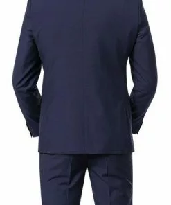 Daniel Hechter Hose 40150/100102/670 Schurwolle, Marine meliert, Dark blue -Anzüge & Westen Geschäft 270217 norm6