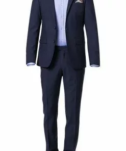 Daniel Hechter Anzug 40100/100102+40150/100102/670 Schurwolle, Marine meliert, Dark blue