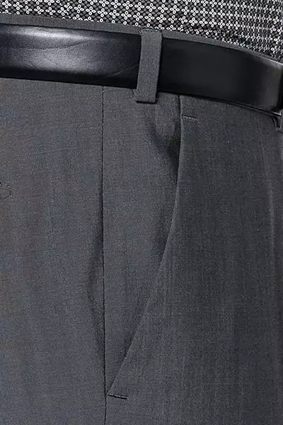 DIGEL Hose Modern Fit Per 99832/116062/46 Hose Per, Schurwolle Super100, Grau meliert, Grau 5 DIGEL Hose Modern Fit Per 99832/116062/46 Hose Per, Schurwolle Super100, Grau meliert, Grau – Bild 3