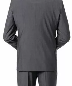 DIGEL Anzug Modern F. 99832/120033+99832/116062/46 Modern Fit, Schurwolle Super100, Grau meliert, Grau -Anzüge & Westen Geschäft 270325 norm5