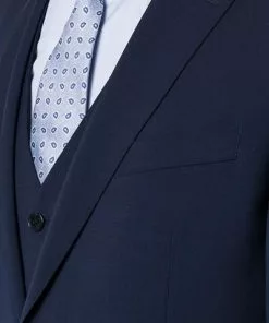 DIGEL Anzug 99832/120033+116062+160008/24 Anzug mit Weste, Modern Fit, Schurwolle Super100 Marzotto, Marine 13 DIGEL Anzug 99832/120033+116062+160008/24 Anzug mit Weste, Modern Fit, Schurwolle Super100 Marzotto, Marine -Anzüge & Westen Geschäft 270416 norm3