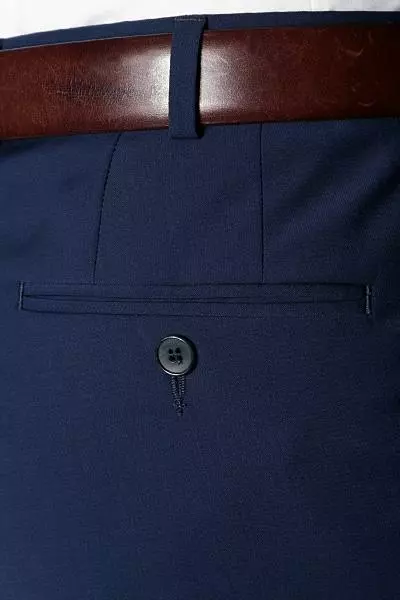 DIGEL Anzug 99832/120033+116062+160008/24 Anzug mit Weste, Modern Fit, Schurwolle Super100 Marzotto, Marine 11 DIGEL Anzug 99832/120033+116062+160008/24 Anzug mit Weste, Modern Fit, Schurwolle Super100 Marzotto, Marine – Bild 9