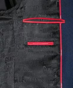 CG Anzug 60/111S1/423682+433053/62 Modern Fit, Schurwolle, Blau gemustert, Marine -Anzüge & Westen Geschäft 272667 norm5