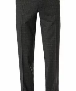 Carl Gross Anzug 60/053N3/323022+332023/82 Modern Fit, Schurwolle Super110, Anthrazit-rot kariert, Anthrazit -Anzüge & Westen Geschäft 272682 norm6