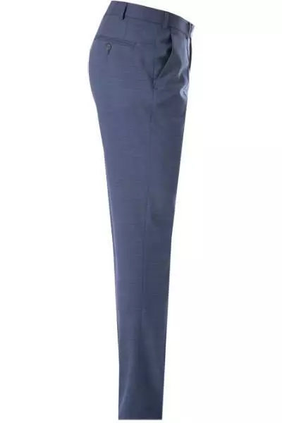 DIGEL Hose Modern Fit Per 99601/111066/24 Hose Per, Schurwolle Fleckenschutz, Mittelblau meliert, Blau 5 DIGEL Hose Modern Fit Per 99601/111066/24 Hose Per, Schurwolle Fleckenschutz, Mittelblau meliert, Blau – Bild 3