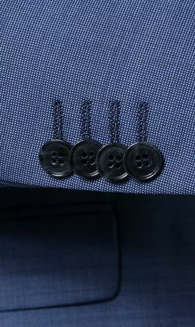 DIGEL Anzug Modern Fit 99653/120033+116062/26 Schurwolle Super110, Blau meliert, Blau 6 DIGEL Anzug Modern Fit 99653/120033+116062/26 Schurwolle Super110, Blau meliert, Blau – Bild 4