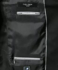 Carl Gross Anzug 57/0039/1751+1075/90 Regular Fit, Schurwolle, Schwarz -Anzüge & Westen Geschäft 272841 norm5