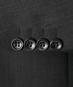 Carl Gross Anzug 57/0039/1751+1075/83 Regular Fit, Schurwolle, Anthrazit meliert, Anthrazit -Anzüge & Westen Geschäft 272843 norm4