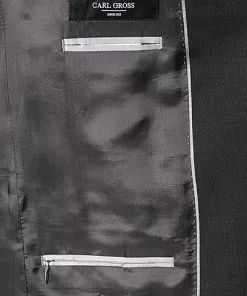 Carl Gross Anzug 57/0039/1751+1075/83 Regular Fit, Schurwolle, Anthrazit meliert, Anthrazit -Anzüge & Westen Geschäft 272843 norm5