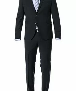 CINQUE Anzug Cipanetti 2298+2198/1501/99 Super Slim, Schurwolle, Schwarz
