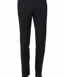 HILTL Hose Tribet 22099/35900/01 Slim Fit, Schurwolle, Schwarz