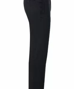 HILTL Hose Tribet 22099/35900/01 Slim Fit, Schurwolle, Schwarz -Anzüge & Westen Geschäft 273115 norm3